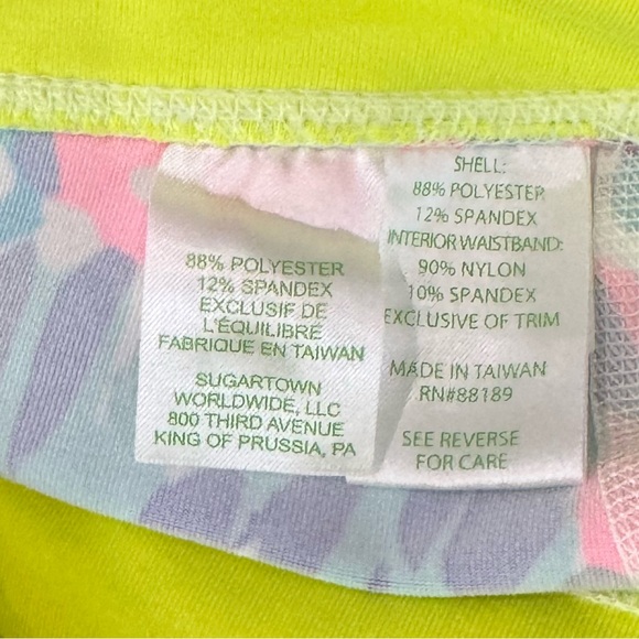 Lilly Pulitzer Womens Luxletic Weekender Cropped Leggings - Picture 9 of 11